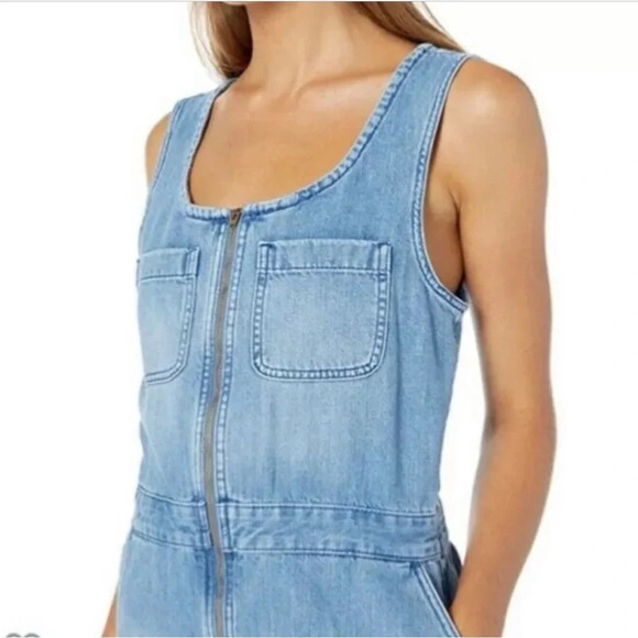 BCBG Denim Romper - Picture 3 of 5